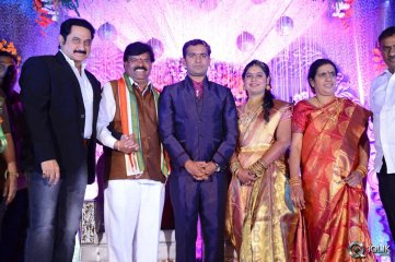 Celebs at Pratani Ramakrishna Goud Son Wedding Reception